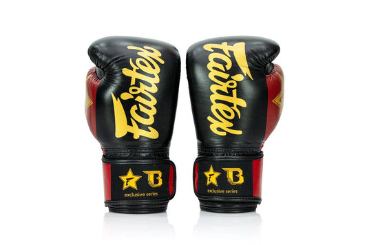 Fairtex x Booster BG V2 – Black / Red / Gold