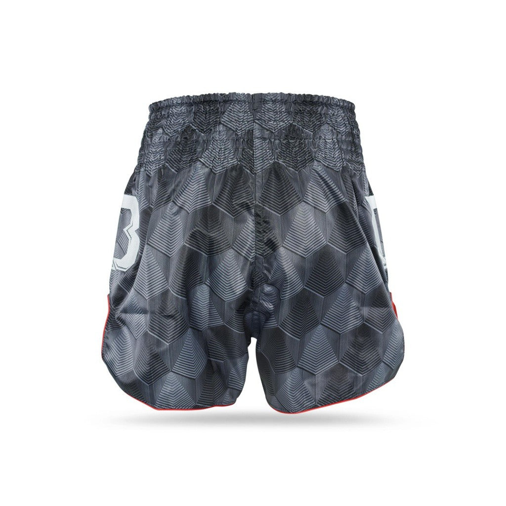 Fairtex x Booster TBT Muay Thai Short – Stealth Grey