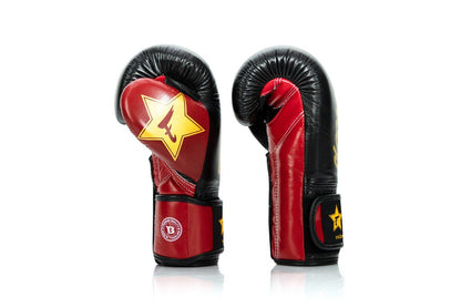 Fairtex x Booster BG V2 – Schwarz / Rot / Gold