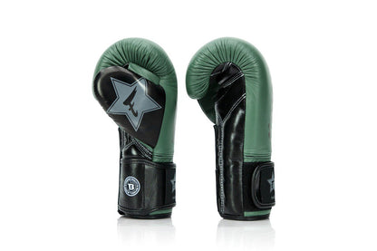 Fairtex x Booster BG V2 Boxhandschuhe – Grün / Schwarz