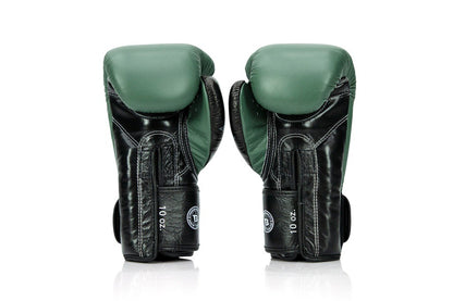 Fairtex x Booster BG V2 Boxhandschuhe – Grün / Schwarz