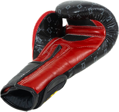 Fairtex x Booster BG Boxhandschuhe – Star Black/Wine Red