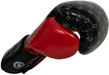 Fairtex x Booster BG Boxhandschuhe – Star Black/Wine Red