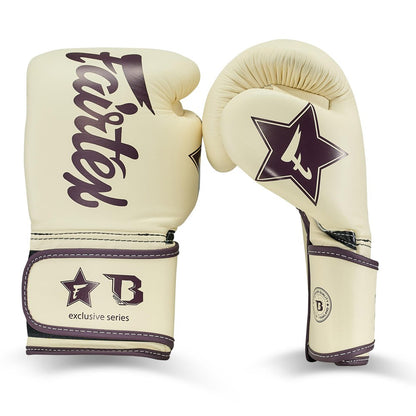 Fairtex x Booster BG V2 Boxhandschuhe – Creme