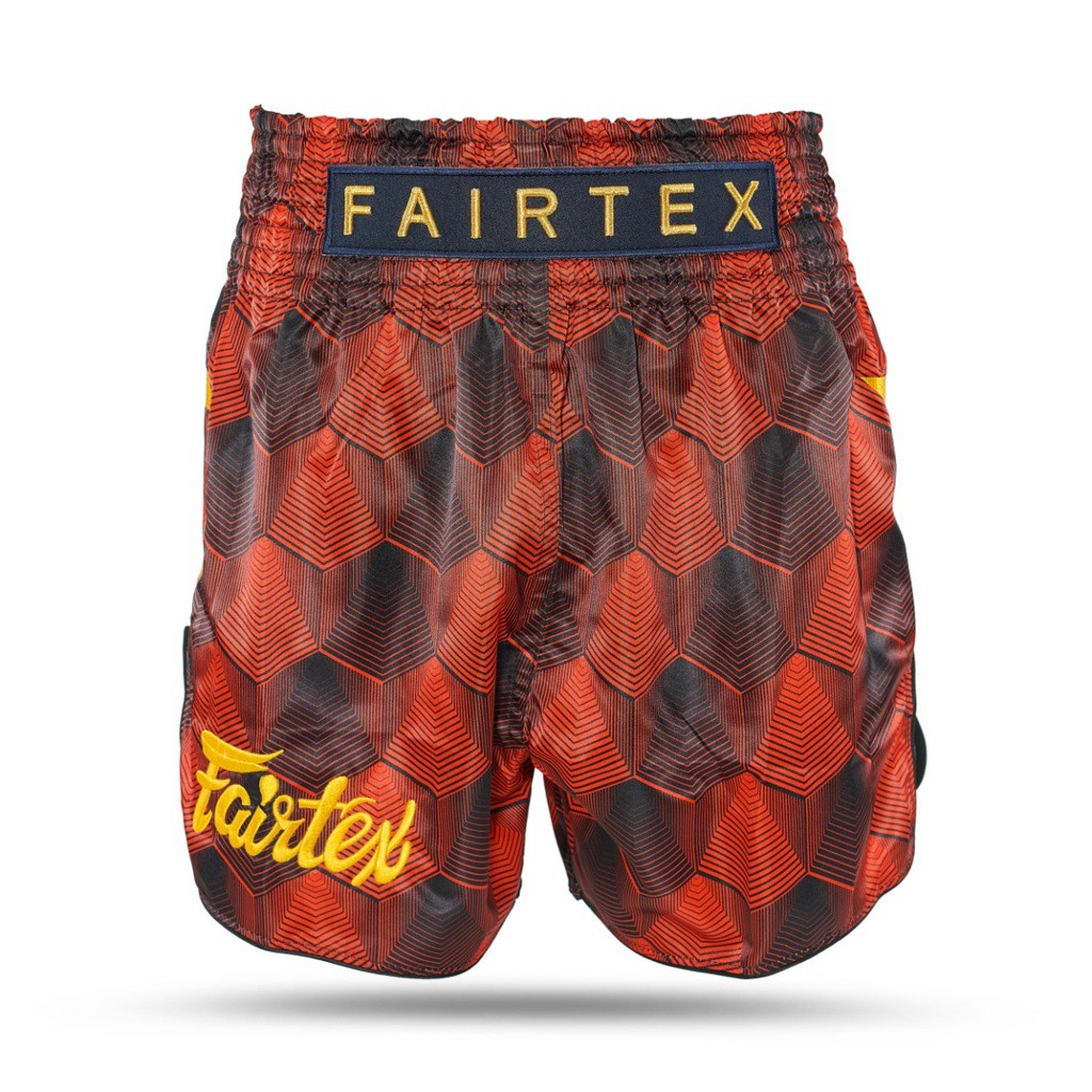 Fairtex x Booster TBT Muay Thai Short – Stealth Red