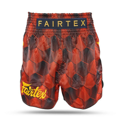Fairtex x Booster TBT Muay-Thai-Shorts – Stealth Red