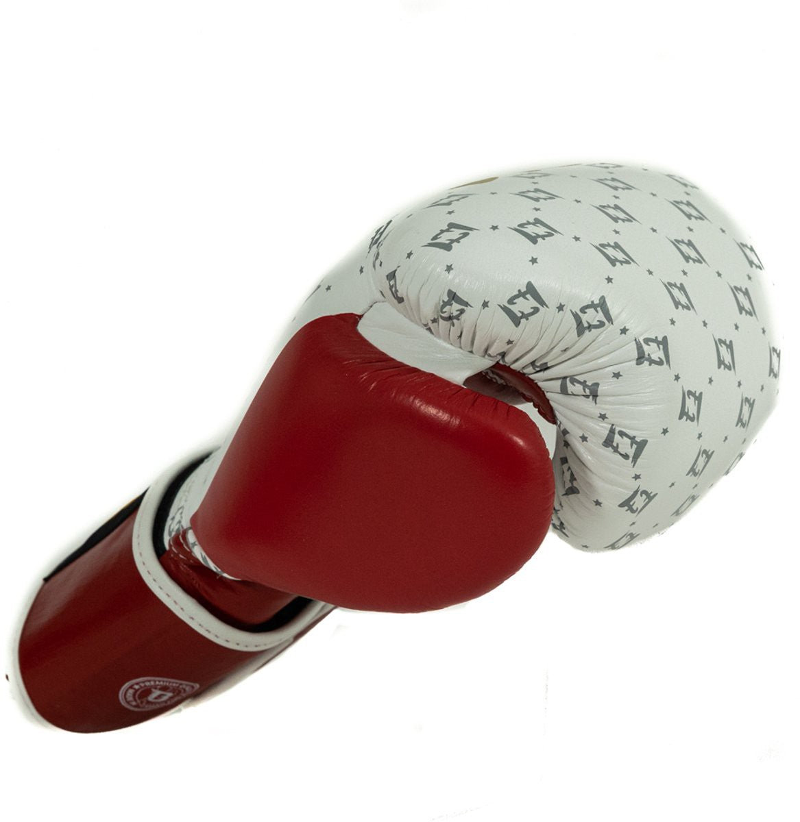 Fairtex x Booster BG Bokshandschoenen – Star White/Wine Red