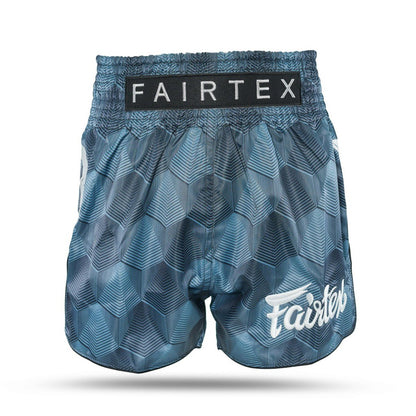 Fairtex x Booster TBT Muay-Thai-Shorts – Stealth Blue